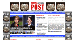Desktop Screenshot of gaweeklypost.com